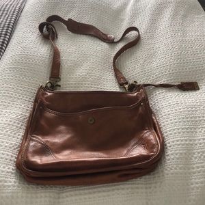 Frye Brown Leather Crossbody